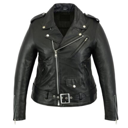 Women leather fashion jackets