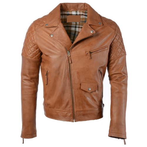 8h1j8x0l8c_1540_p_2.jpg Men Leather Fashion Jackets – Stylish Real Brown Color with Lapel Collar - Image 1